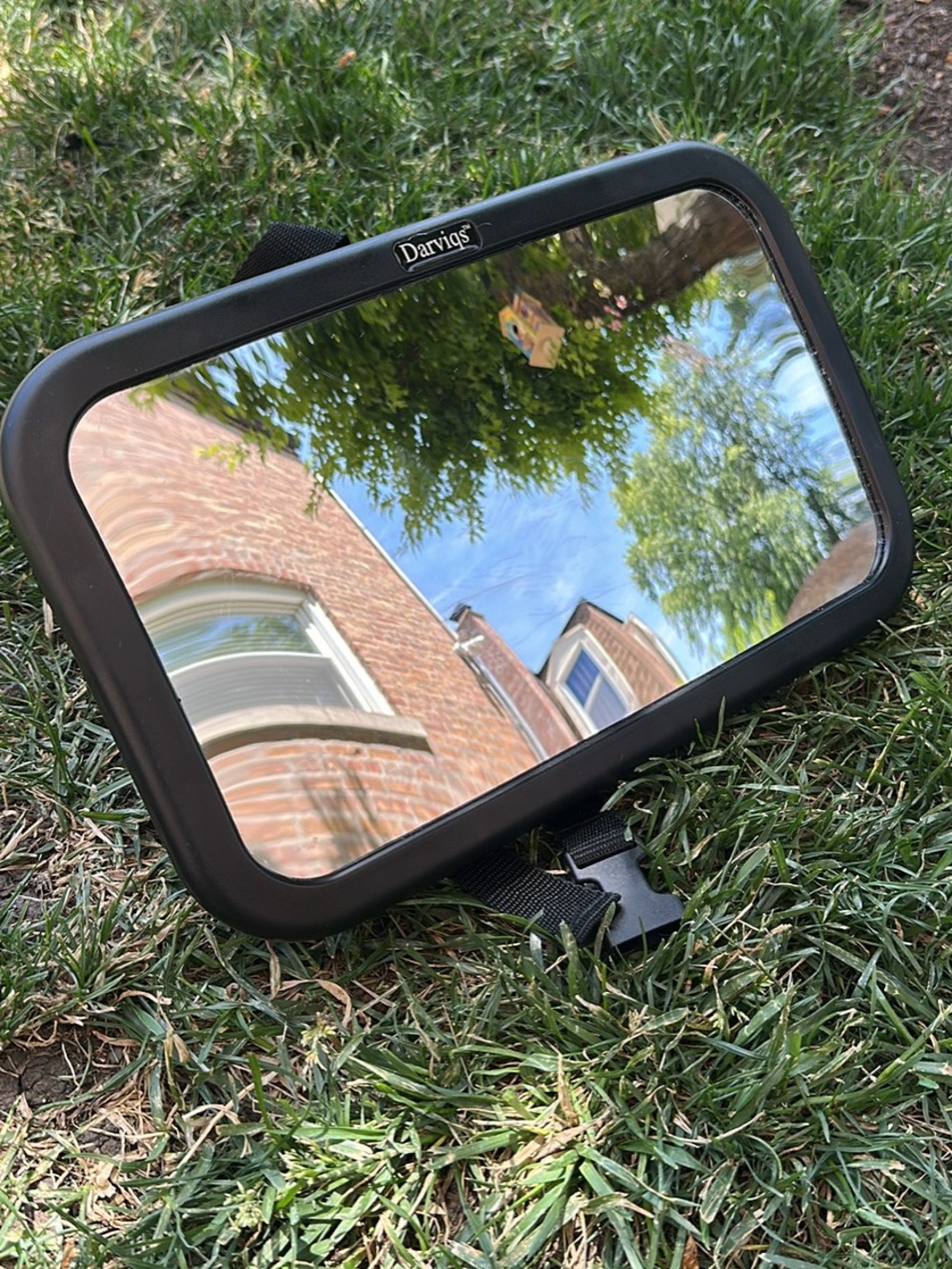 Darvigs Car Backseat Mirror in Black